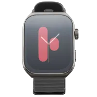 Ceas inteligent Cellularline Ion Pro Ultra  1.96" / 49 mm / Black - Black / BTIONWATCHULTRAK