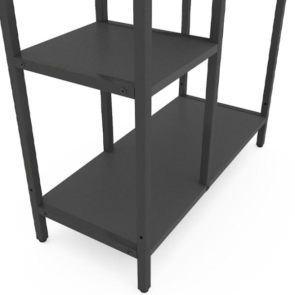 Стеллаж Nex Home Loft Cascade 178 x 70 x 30см cm / Металл / Anthracite photo 2