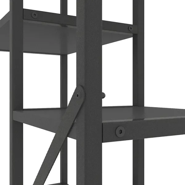 Стеллаж Nex Home Loft Cascade 178 x 70 x 30см cm / Металл / Anthracite photo 3