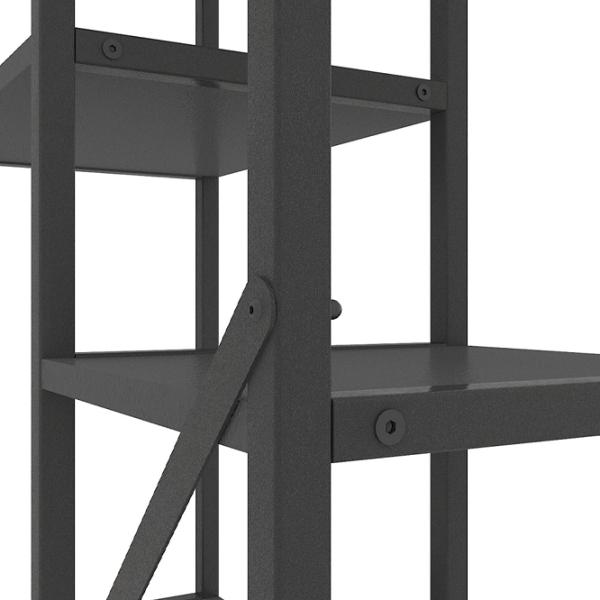 Стеллаж Nex Home Loft Cascade 178 x 70 x 30см cm / Металл / Anthracite photo 3