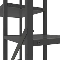 Etajeră Nex Home Loft Cascade 178 x 70 x 30 cm / Metal / Anthracite photo 3