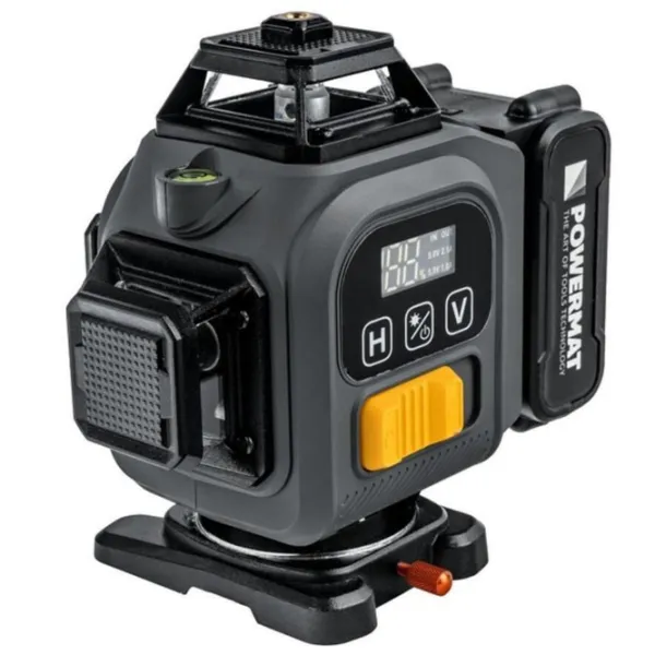 Лазерный нивелир Powermat PM-PLK-4DM3 Линейный / Аккумулятор photo 1