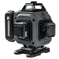 Лазерный нивелир Powermat PM-PLK-4DM3 Линейный / Аккумулятор photo 2