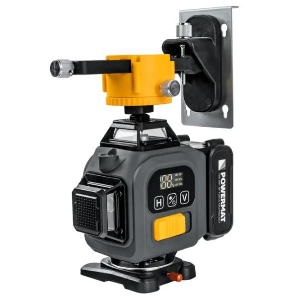 Лазерный нивелир Powermat PM-PLK-4DM3 Линейный / Аккумулятор photo 8