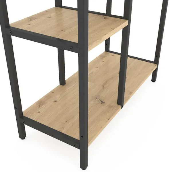 Стеллаж Nex Home Loft Cascade 109 x 70 x 30см cm / ЛДСП / Black photo 2