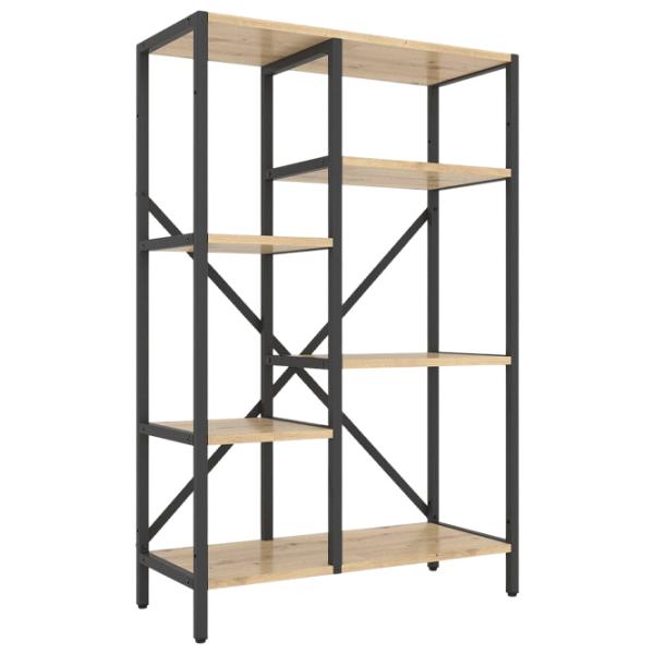 Стеллаж Nex Home Loft Cascade 109 x 70 x 30см cm / ЛДСП / Black photo 1