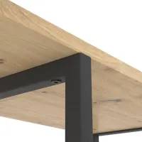 Etajeră Nex Home Loft Cascade 109 x 70 x 30 cm / PAL / Black photo 4