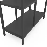 Etajeră Nex Home Loft Cascade 109 x 70 x 30 cm / PAL / Anthracite photo 2