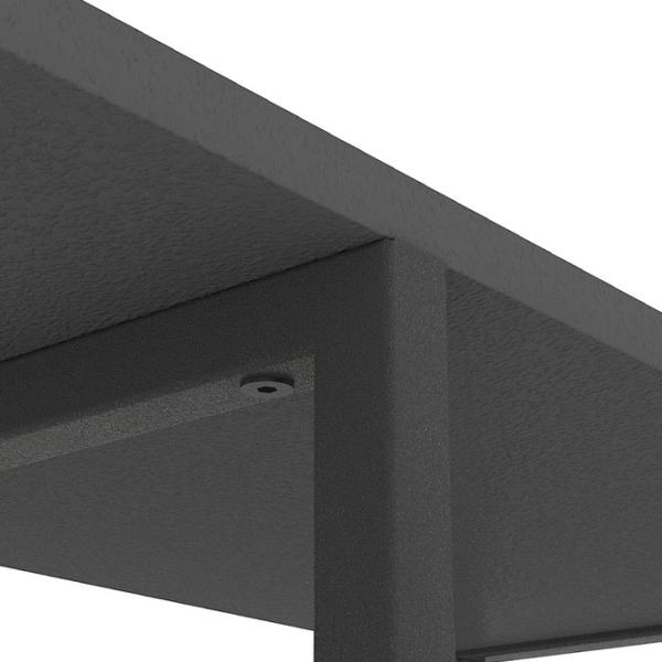 Etajeră Nex Home Loft Cascade 109 x 70 x 30 cm / PAL / Anthracite photo 4