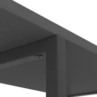 Etajeră Nex Home Loft Cascade 109 x 70 x 30 cm / PAL / Anthracite photo 4