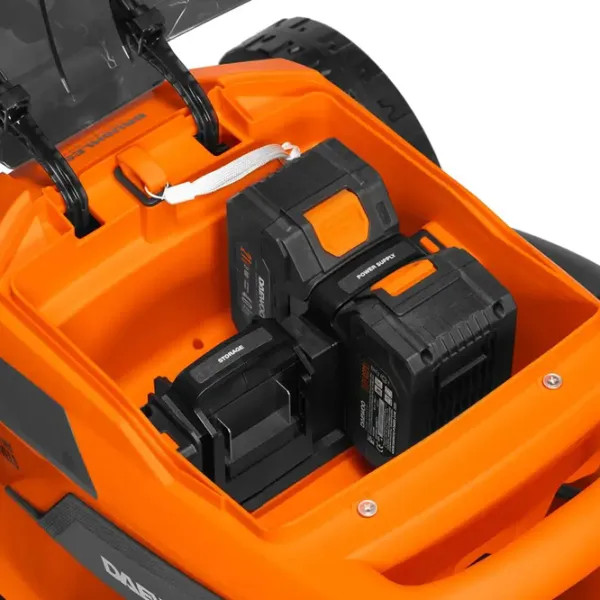 Mașină de tuns iarbă Cu acumulator Daewoo DLM 5042Li SET Manual photo 6