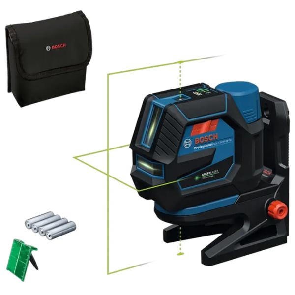 Лазерный нивелир Bosch GCL 12V-50-22 CG Линейный / Батарейки photo 2