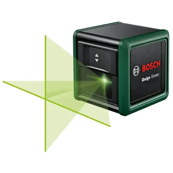 Лазерный нивелир Bosch Quigo Green Линейный / Батарейки photo 1