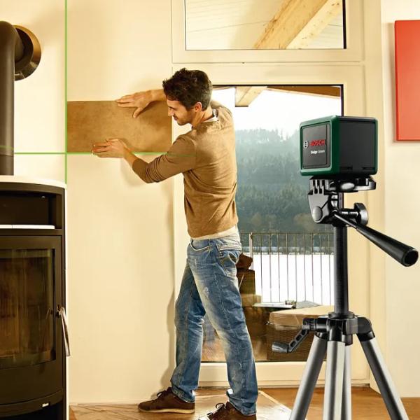 Лазерный нивелир Bosch Quigo Green Линейный / Батарейки photo 3
