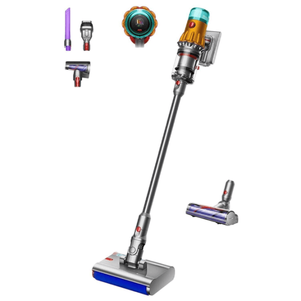 Aspirator vertical Dyson V12s Detect Submarine 150 W / Yellow Nichel photo 7