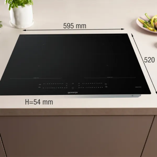 Plită încorporabilă cu inducție Gorenje GI6442BSC Vitroceramică / Black photo 7