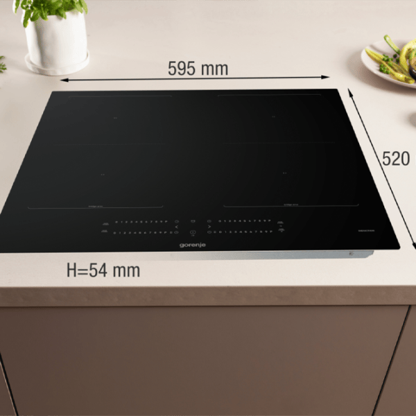 Plită încorporabilă cu inducție Gorenje GI6442BSC Vitroceramică / Black photo 7