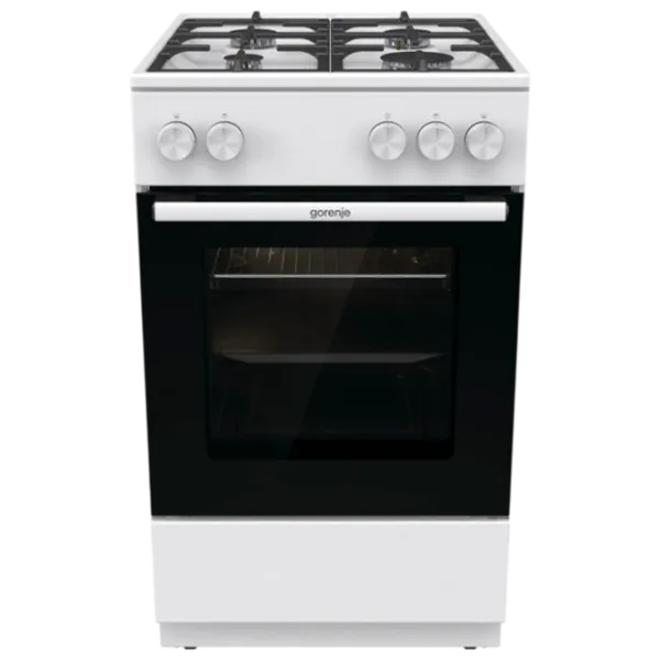 Плита Gorenje GG5A10WFFM Газовая/ Белый/ Черный photo 1