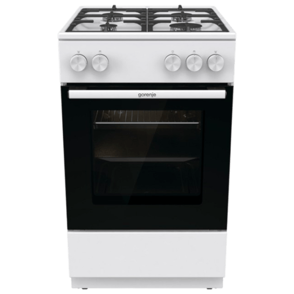 Плита Gorenje GG5A10WFFM Газовая/ Белый/ Черный photo 1