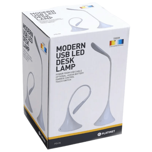 Lampă LED Platinet PDL04B White photo 3