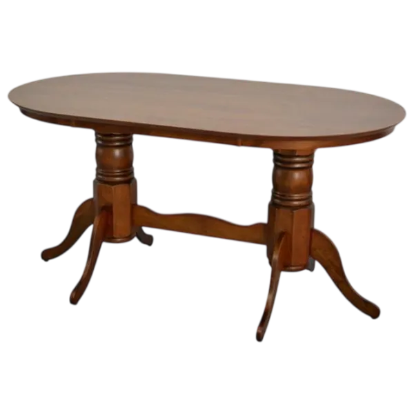 Set masă și scaune Evelin HV-24V + 6 GLORIA Ovală / PAL / Burnish oak photo 6