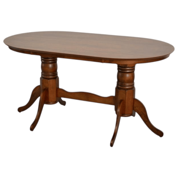 Set masă și scaune Evelin HV-24V + 6 GLORIA Ovală / PAL / Burnish oak photo 6