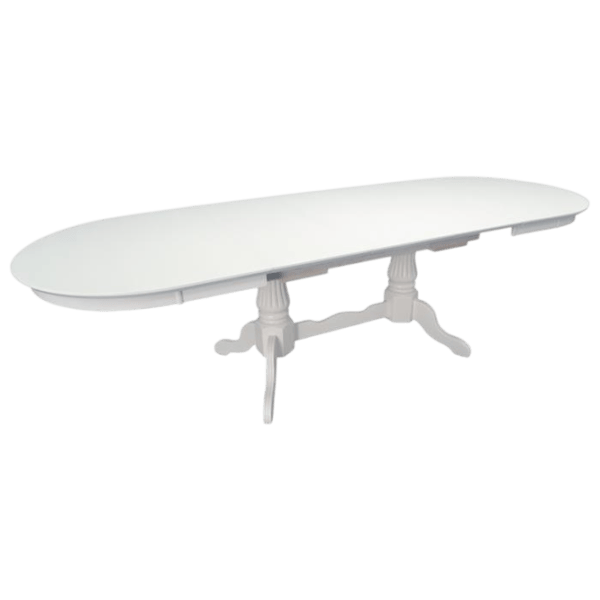 Set masă și scaune Evelin HV-33V + 10 HV-3167 Ovală / PAL / White photo 2
