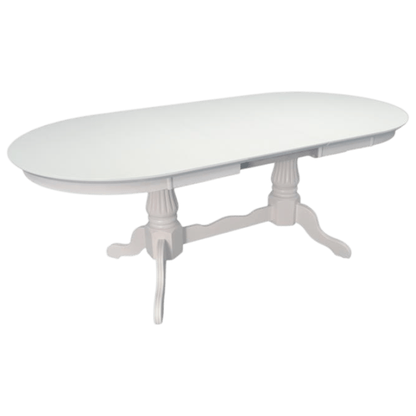 Set masă și scaune Evelin HV-33V + 10 HV-3167 Ovală / PAL / White photo 4