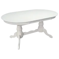 Set masă și scaune Evelin HV-33V + 10 HV-3167 Ovală / PAL / White photo 5