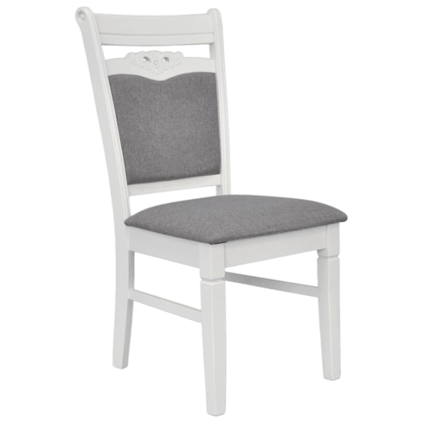 Set masă și scaune Evelin HV-33V + 10 HV-3167 Ovală / PAL / White photo 6