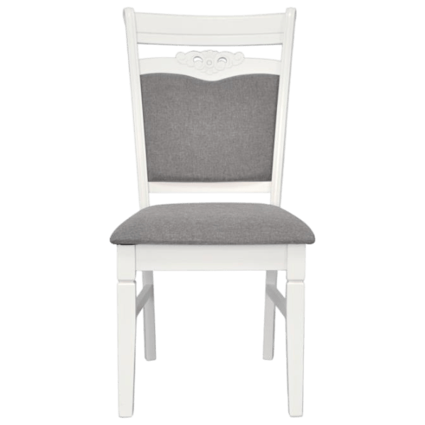 Set masă și scaune Evelin HV-33V + 10 HV-3167 Ovală / PAL / White photo 9