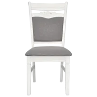 Set masă și scaune Evelin HV-33V + 10 HV-3167 Ovală / PAL / White photo 9