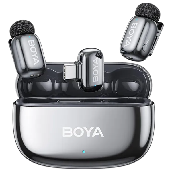 Микрофон Boya Mini 2-02 Серебряный photo 1