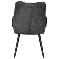 Обеденные стол со стульями Evelin DT 402-6B + 4 QT-227B UF885-13 Круглая / ДСП / Светло Серый photo 5