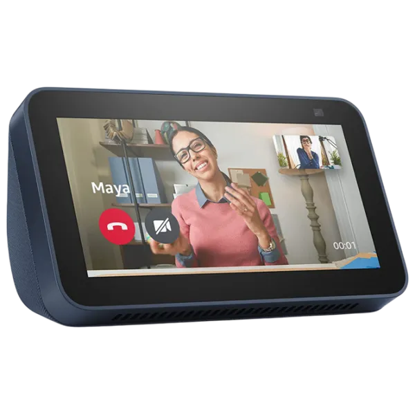 Boxă smart Amazon Echo Show 5 (2rd Gen) Deep Sea Blue photo 3