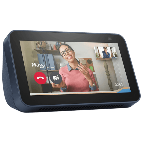 Boxă smart Amazon Echo Show 5 (2rd Gen) Deep Sea Blue photo 3