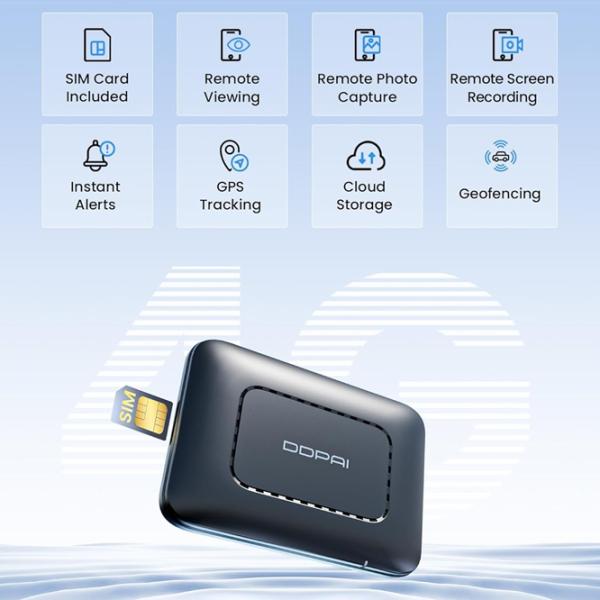 Modul pentru cameră auto DDPai 4G Cloud Box / Black photo 3