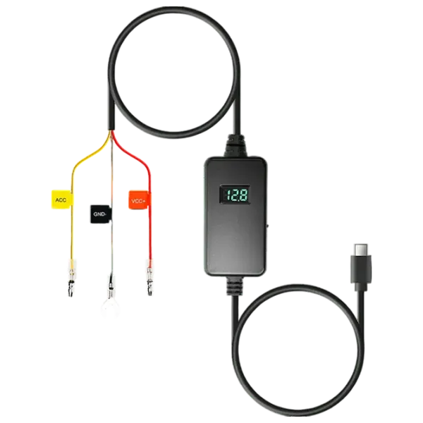 Cablu de alimentare 70mai Hardwire Kit UP06 / Black photo 1