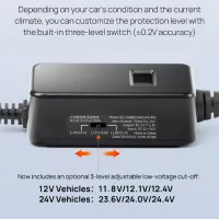 Cablu de alimentare 70mai Hardwire Kit UP06 / Black photo 3