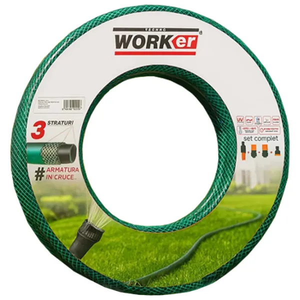 Furtun pentru irigare Technoworker VOR83201 25 m / 27 bar photo 1