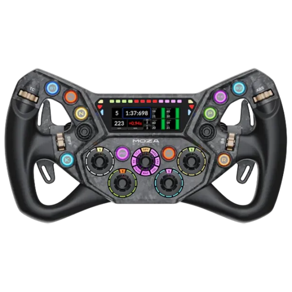 Volan Moza Racing KS Pro Cu fir / 12 buttons / Black photo 1