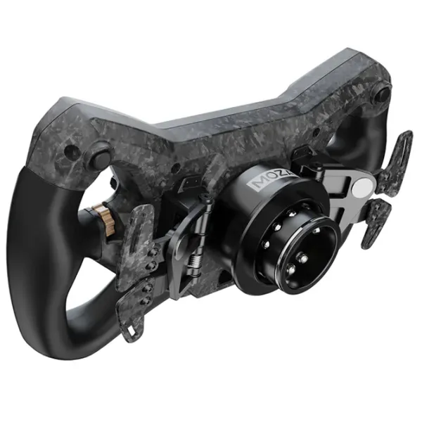 Volan Moza Racing KS Pro Cu fir / 12 buttons / Black photo 3