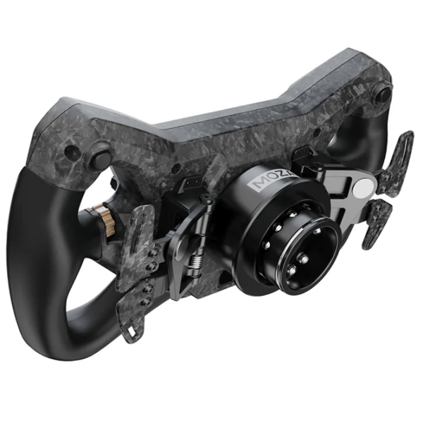 Volan Moza Racing KS Pro Cu fir / 12 buttons / Black photo 3