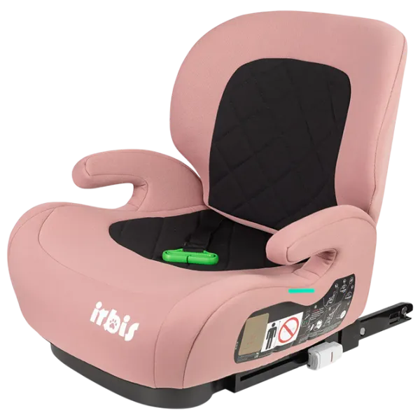 Детское автокресло Caretero Irbis i-Size  8 лет - 12 лет / 36 кг / Розовый photo 1