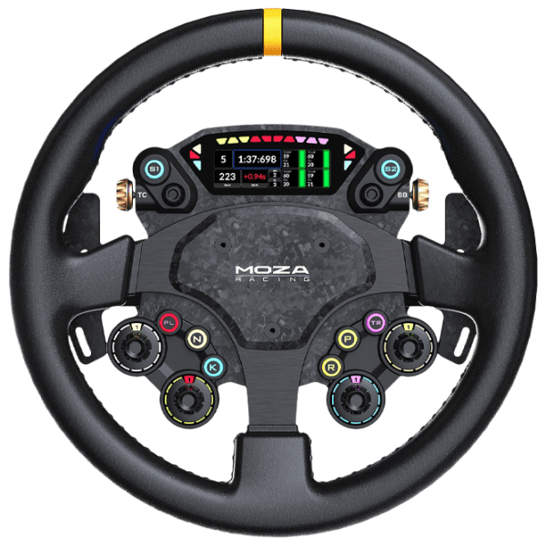 Volan Moza Racing CS Pro Cu fir / 18 buttons / Black photo 1