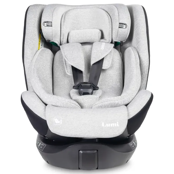 Scaun auto Caretero Lumi i-Size  0 luni - 12 ani / 36 kg / Light Gray photo 5
