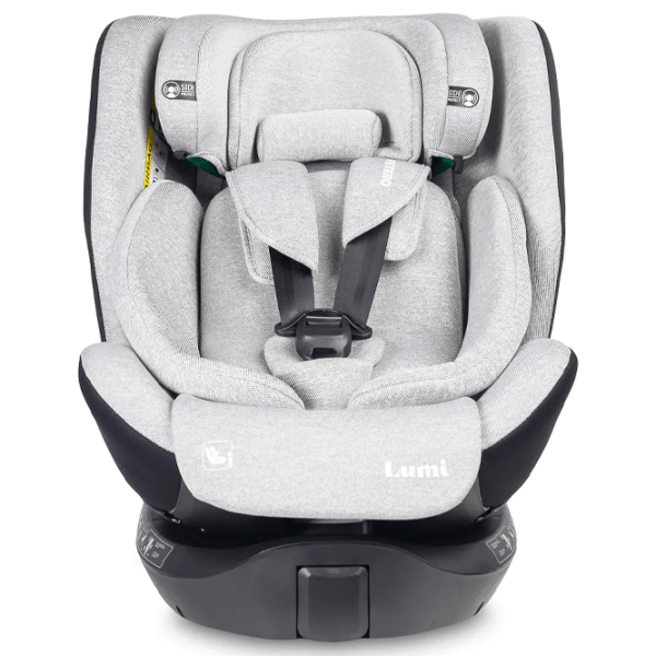 Scaun auto Caretero Lumi i-Size  0 luni - 12 ani / 36 kg / Light Gray photo 5