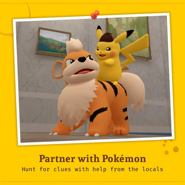 Detective Pikachu Returns Game for Nintendo Switch photo 3