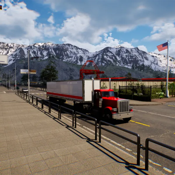 Truck Driver The American Dream Game for Xbox Series X photo 2
