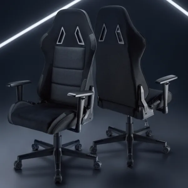 Игровое кресло LUMI CH09-19 Серый Черный photo 4
